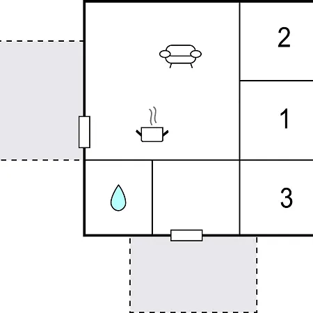Three-bedroom In Vaggerlose Vakantiehuis Bøtø By